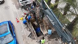 Ekonomik ömrünü tamamlamış 35 yıllık vana değiştirildi