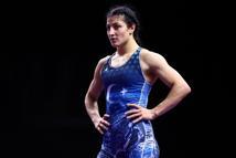 Milli güreşçi Elvira Süleyman Kamaloğlu, Avrupa ikincisi oldu