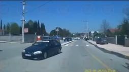 Ters şeride giren düğün konvoyundaki araçlara ceza