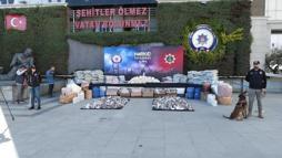İstanbul’da uyuşturucu operasyonu: 89 şüpheli tutuklandı, ele geçirilenler sergilendi