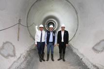 Başkan Öntürk'ten, Türkiye'nin en büyük atık su tünelinde inceleme