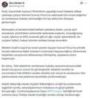 Bakan Gürlek: İsrail, uluslararası hukuku tanımadığını bir kez daha göstermiştir