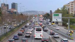 İstanbul'da haftanın ilk iş günü trafik yoğunluğu