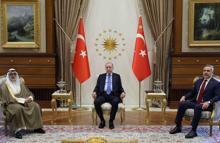 Cumhurbaşkanı Erdoğan, Kuveyt Dışişleri Bakanı Al-Sabah'ı kabul etti