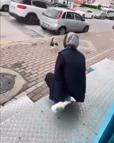 Kedinin yüzüne sprey sıkan market çalışanı gözaltına alındı