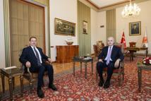TBMM Başkanı Kurtulmuş, Sayıştay Başkanı Yener'i kabul etti