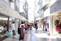 Marmaris'te yenilenen çarşı turistlerin gözdesi oldu