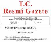 Huzurevleri ile Huzurevi Yaşlı Bakım ve Rehabilitasyon Merkezleri Yönetmeliği Resmi Gazete’de