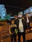 Ezilmekten kurtarılan Hamza, kahramanıyla buluştu