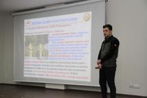 Kula'da orman yangınlarına karşı bilgilendirme eğitimi