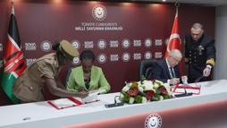 SAHA Expo'da Türkiye ile Kenya arasında savunma iş birliği anlaşması