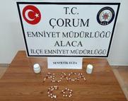 Çorum’da uyuşturucu operasyonu: 3 şüpheli gözaltında
