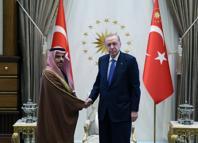 Cumhurbaşkanı Erdoğan, Suudi Arabistan Dışişleri Bakanı Faysal'ı kabul etti