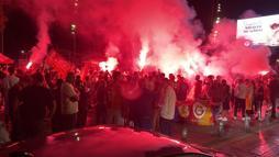 Bodrum’da Galatasaray’ın şampiyonluk coşkusu