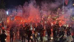Osmaniye’de Galatasaray’ın şampiyonluğu kutlandı
