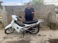 Çaldığı motosikleti saklayan şüpheli, kamera kayıtlarından yakalandı