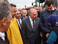 Vali Çalgan hortumun vurduğu köylerde inceleme yaptı