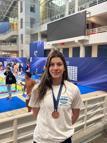Team Akfen İnşaat sporcusu milli yüzücü Meriç Uygun’dan uluslararası başarı