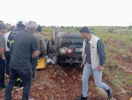 Mardin'de otomobil takla attı; 1 ölü, 2 yaralı