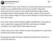 İletişim Başkanı Duran: Kırım Tatar Türklerinin haklı mücadelesini desteklemeye devam edeceğiz