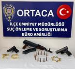 Uzun namlulu silahla yakalanan şüpheli tutuklandı