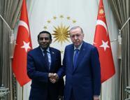 Cumhurbaşkanı Erdoğan, Sudan Başbakanı İdris'i kabul etti