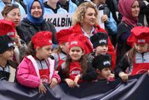 Türk mutfağı haftası kutlamalarında şeflerin yaptığı yemeklere yoğun ilgi