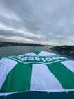 Muğlaspor'un bayrağı İstanbul Boğazı’nda dalgalandı