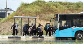 Tekirdağ'da sağanak etkili oldu