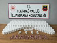 Malkara'da 32 bin 868 uyuşturucu hap ele geçirildi