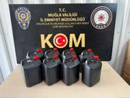Muğla'da 475 litre etil alkol ele geçirildi