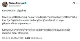 Kılıçdaroğlu'nun danışmanı: İl ve ilçe örgütlerimizde görevden alma yapılmadı