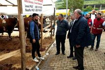 Canik Belediyesi Kurban Pazarı’na büyük rağbet