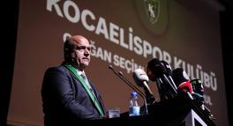 Recep Durul, yeniden Kocaelispor başkanlığına seçildi