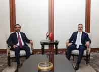 Bakan Fidan, Tekaddum Partisi lideri Halbusi'yi kabul etti
