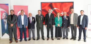 Başkan Topak, Ergene protokolü ile bayramlaşma programına katıldı