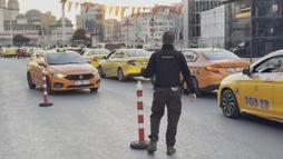 Taksim'de helikopter destekli 'Huzur İstanbul' denetimi