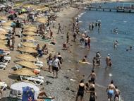 Bodrum’da Kurban Bayramı'nın ilk gününde sahillerde yoğunluk