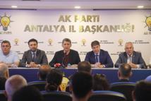 AK Parti Antalya teşkilatında bayramlaşma