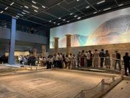 Zeugma Mozaik Müzesi'ne bayram tatilinde ziyaretçi akını