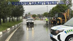 Kütahya’da sağanak yağış