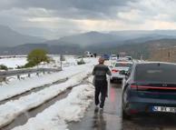 Karaman’da dolu yağışı yaşamı olumsuz etkiledi