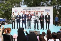 Kağıthane Belediyesi'nden Hasbahçe Mesiresi'nde 'aile bayramlaşması'