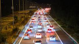 Anadolu Otoyolu'nun Düzce geçişinde trafik durma noktasına geldi
