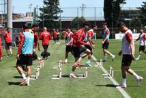 A Milli Futbol Takımı, Kuzey Makedonya hazırlıklarına devam etti