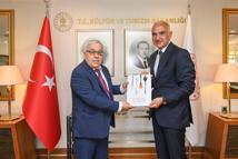 Bakan Ersoy, Rusya Büyükelçisi Verşinin’i kabul etti