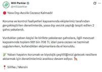 DKMP'den yasa dışı avcılığa 981,7 bin lira para cezası