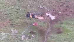 Dağda kalp krizi geçirdi; askeri helikopter ile kurtarıldı (2)