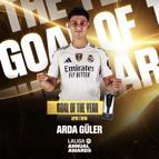 La Liga’da yılın golü Arda Güler’den