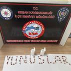 Uyuşturucuyla yakalanan plakasız motosikletin ehliyetsiz sürücüsüne 128 bin lira ceza